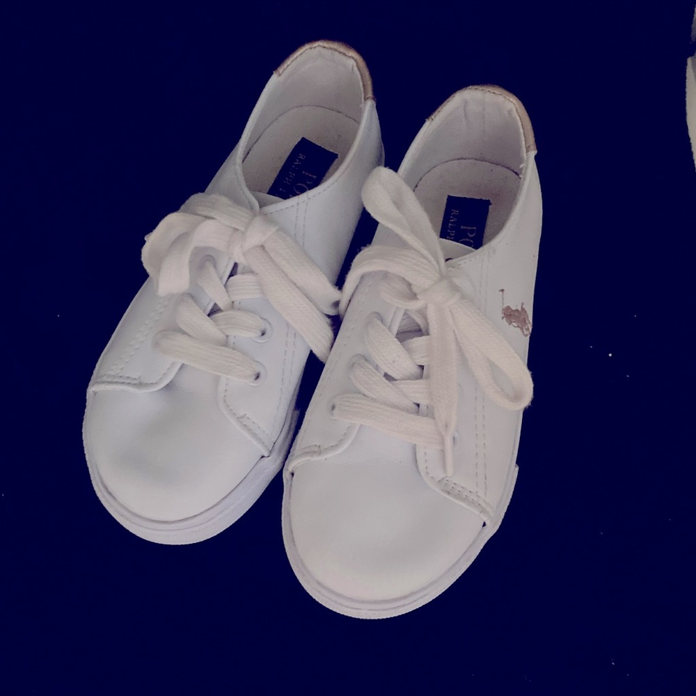 POLO RALPH LAUREN leather sneakers Size 9